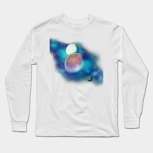 Space T-shirt Long Sleeve T-Shirt by Spaec store